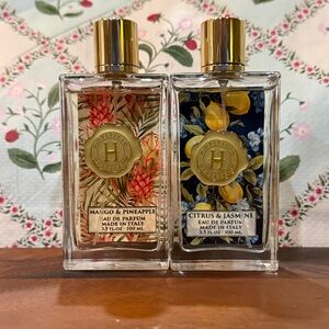 Hopificio Eau De Parfum Lot of 2 Perfumes Mango & Pineapple Citrus & Jazmine